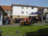 Nach getaner Arbeit ruhten die Kameradinnen und Kameraden in der Sonne.